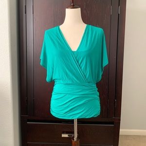 H&M Green  v-neck in Medium.